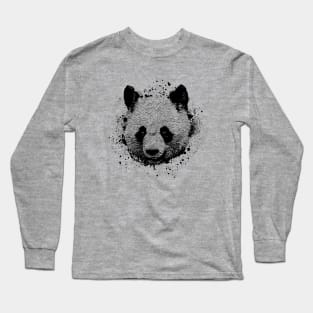 Panda Animal Wildlife Forest Nature Adventure Bamboo Graphic Long Sleeve T-Shirt